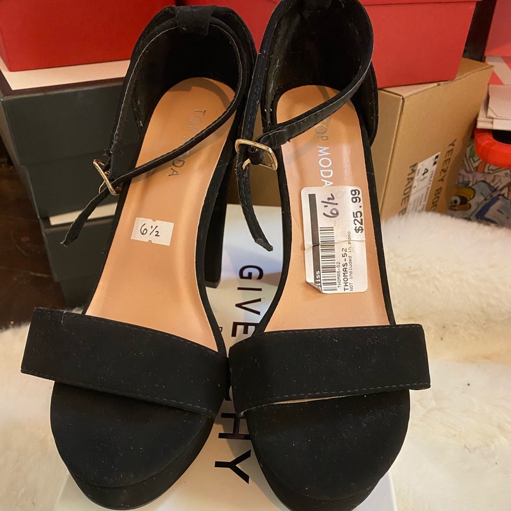 Black heels
